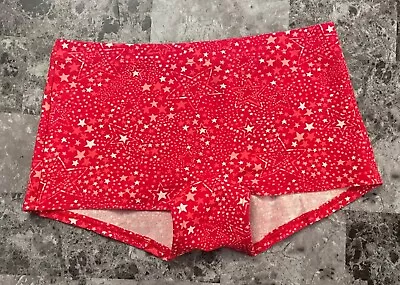 Nwt Victoria's Secret Pink Red White Star Geometric Print Boyshort Panties • $16.55