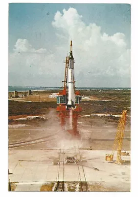 Mercury Redstone Launch Postcard Freedom 7 Alan Shepard • $3.99