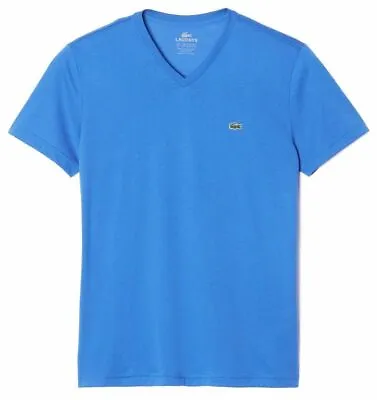 $44.24 • Buy Lacoste Men's Sport Athletic Pima Cotton V-Neck Shirt T-Shirt West Indies