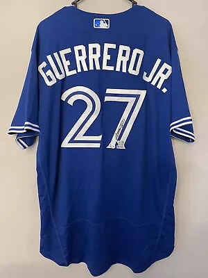 Vladimir Guerrero Jr Signed Fanatics Authentic Jersey/Blue Jays • $299