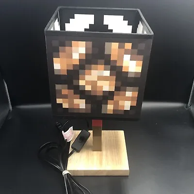 Minecraft Glowstone Mojang 14 Inch Corded Lamp Light 2018 • $28