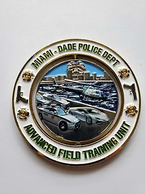 Miami-Dade  Police- Fl Field Training Unit Spinner Coin • $25.99