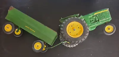 Vintage John Deere Tractor And Wagon/Children's Toy/Used • $45