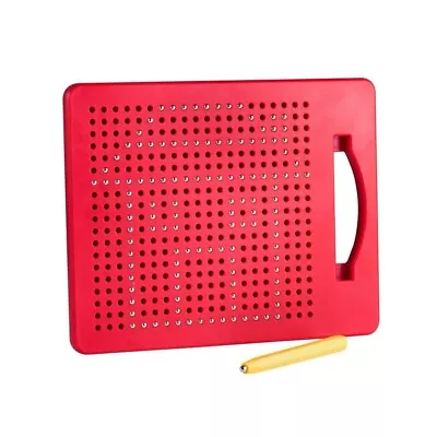 £17.99 • Buy Magna Drawing Board Fun Design & Draw Travel Tablet W/ 380 Built-In Magnetic Bal