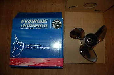 NEW GENUINE EVINRUDE JOHNSON 0763931 - Viper V4 13.875X19 RH PROPELLER PROP OEM • $375