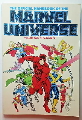 The Official Handbook Of The Marvel Universe Volume #2 TPB 1986 • $18.79