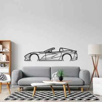 Wall Art Home Decor 3D Acrylic Metal Car Auto Poster USA Silhouette F-Type R • $89.99