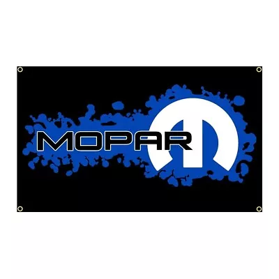 Mopar Flag Banner 3ft X 5ft Dodge Jeep Ram • $13.89