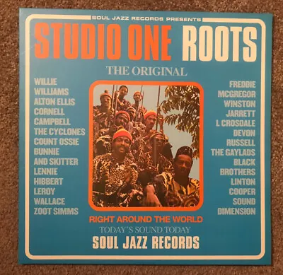 Various - Studio One Roots (2xLP) Soul Jazz Comp Count Ossie Cornell Campbell • £40