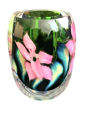 Lotton Art Glass Vase ~ 2002 • $675
