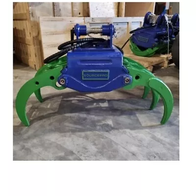 Hydraulic Excavator 5 Finger Log Grapple Grab • $3150