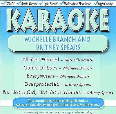 Karaoke: Michelle Branch & Britney Spears • $7.43