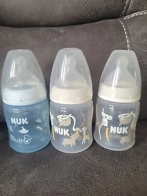 Nuk Baby Bottles 0-6 • £6