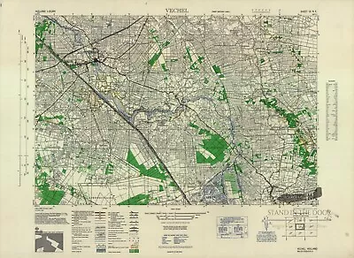WW2 Vechel Map 24- Operation Market Garden • $26