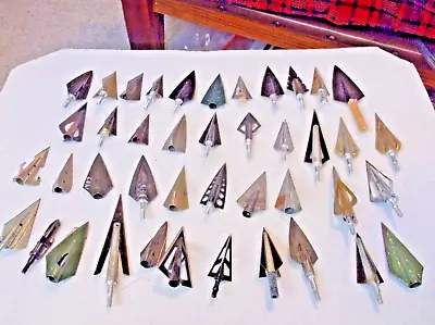 42 Vintage  Collectible Broadheads • $70