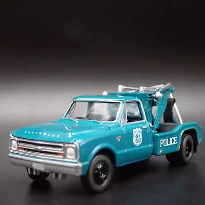 1967 67 Chevy C30 Dually Wrecker Tow Truck Nypd 1:64 Scale Diecast Model Car • $9.99