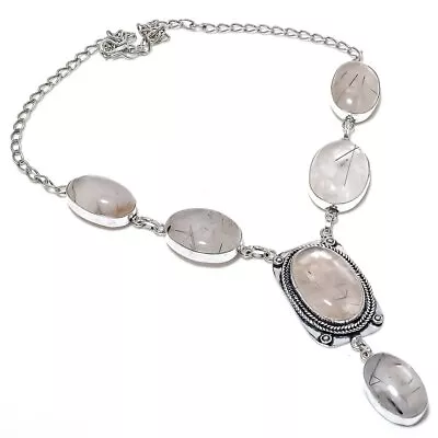 $5.99 • Buy Tibetan Turquoise Handmade 925 Sterling Silver Jewelry Necklace 18  V929
