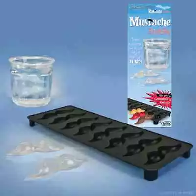 All Purpose Silicone Mustache Ice Cube Tray Also Great For Chocolate & Gelatin • $9.99