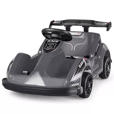 Kids Ride On Car 6V Battery Powered Go Kart 4 Wheel Racer RC W/ Bumper & Music • $125.95