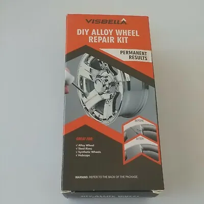 $14.95 • Buy Visbella DIY Alloy Wheel Repair Kit, Wheel Rash Repair Tool, DIY Friendly 1pack