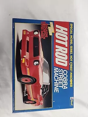 1985 Revell MUSTANG CUSTOM COBRA STREET MACHINE 1/25 Model Kit SEALED NEW LOOK • $89.95