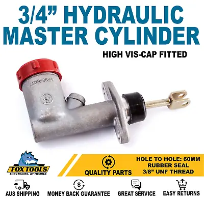 $25.95 • Buy 3/4″ Hydraulic Master Cylinder Coupling Trailer Caravan Camper Brake Parts Fluid