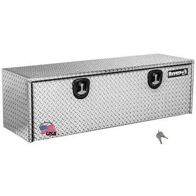 Buyers Products Underbody Truck Tool Box 60  W/ Latches Diamond Plate Aluminum • $751.74