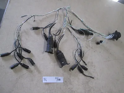 Lot Of Nice LED Dash Light Sockets & Wiring Harness Military Vehicle Or Helicop • $30
