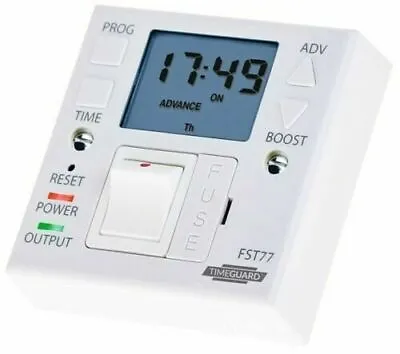£40.95 • Buy TimeGuard Timer 24 Hour Fused Switch Spur Timeswitch & Immersion Heater