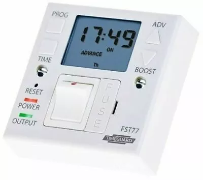 TimeGuard Timer 24 Hour Fused Switch Spur Timeswitch & Immersion Heater • £44.99