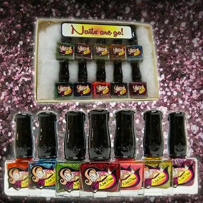 Nail Polish 10 Color Pack - Roth Metal Flake Nail Polish • $62.99