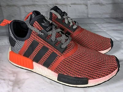 Mens ADIDAS NMD R1 Lush Red Sneakers Sz US 9 #20582 • $65