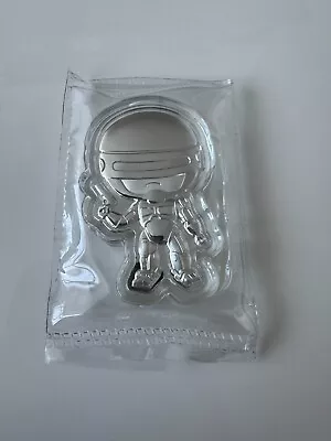 Collectible 1oz .999 Fine Silver Coin/Bar Robo Cop In Capsule And Mint Seal • £34.99