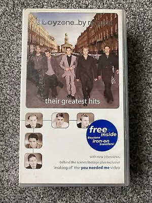 Boyzone ... By Request - Their Greatest Hits - VHS Video Tape PAL • $1.25