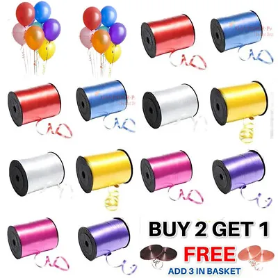 £2.49 • Buy 30 Meters Balloon Curling Ribbon For Party Gift Wrapping Balloons String Ribon/