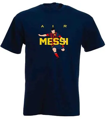 NAVY Lionel Messi FC Barcelona  NEW AIR  T-shirt Shirt Or Long Sleeve • $12.98