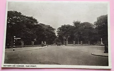 Netherhall Corner Maryport Cumberland. Old Postcard  • £1