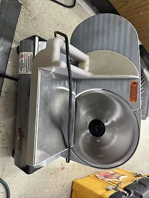 Weston 61-0901-w Silver Electric 9  Heavy Duty Food Meat Slicer - Open Box • $50