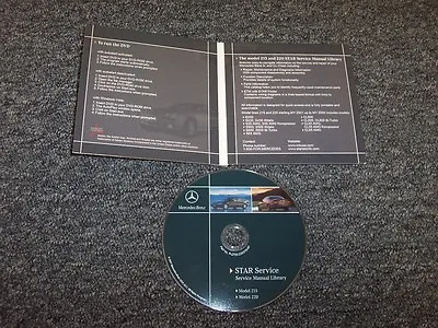 2003-2004 Mercedes Benz S350 S430 & 4Matic S55 AMG Service Repair Manual DVD • $97.44