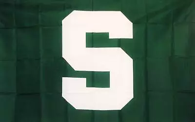 Michigan State Spartans  S  3x5 Poly Flag • $11.95