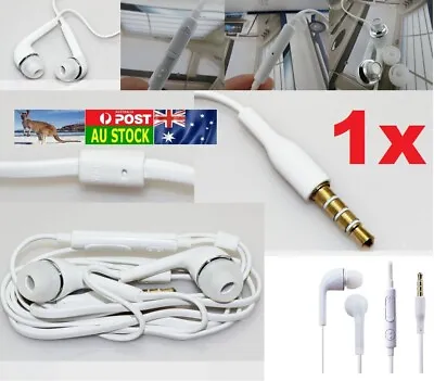 Quality 3.5mm In-ear Earphone With Mic For S4 J5 Samsung Iphone Sony Xiaomi AU • $8.98