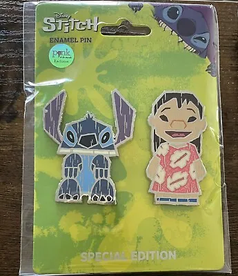 Disney PALM Pink A La Mode Lilo And Stitch LE 500 Tiki Pin Set New • $30