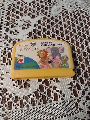 $11.99 • Buy Vtech V Smile Baby Baby Einstein World Of Discoveries Disney Interactive 