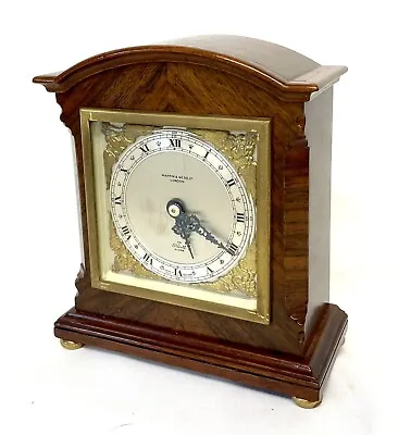 ELLIOTT LONDON Mahogany Bracket Mantel Clock Retailed By MAPPIN & WEBB LTD • $334.76