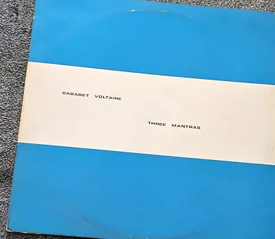 Cabaret Voltaire. Three Mantras. 12  Vinyl. Excellent Condition • £21.30