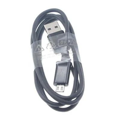 $8.24 • Buy Samsung Oem Micro Usb Cable Fast Charger Power Cord Sync Wire Black Authentic