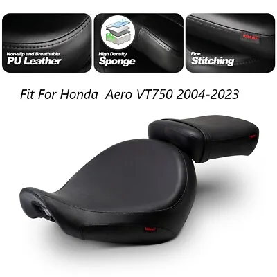Black New Style Driver & Passenger Seat For Honda Shadow Aero 750 VT750C 2004-23 • $143.99