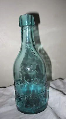 J. K. Kennedy Mineral Water Iron Pontil Bottle Pittsburg • $120.50