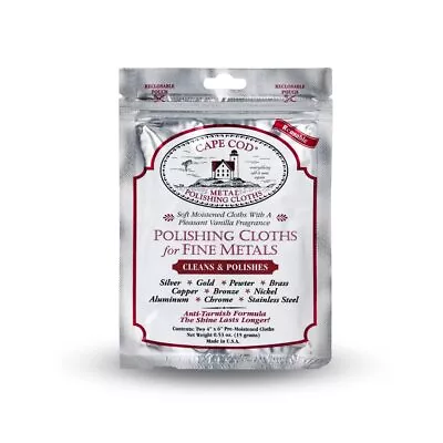 Polishing Cloths For Fine Metals | Jewelry Cleaner And Tarnish Remover | Silv... • $16.65