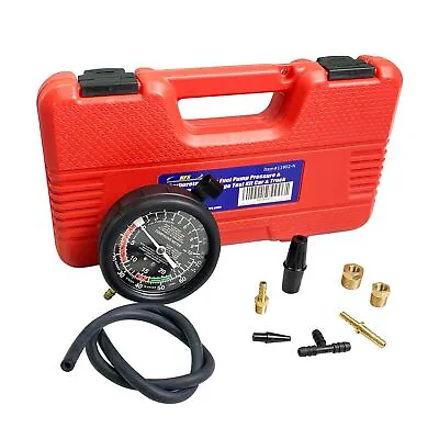 $19.20 • Buy HFS (R) Carburetor Carb Valve Fuel Pump Pressure & Vacuum Tester Gauge Test Kit